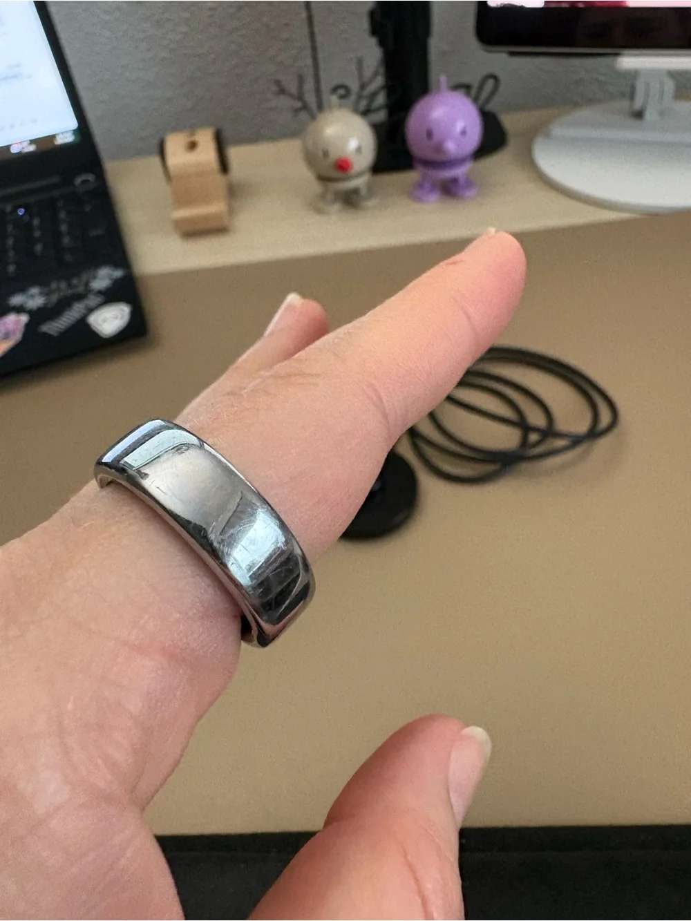 Oura Ring Gen3 Horizon size 11 - Silver